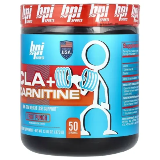 BPI Sports CLA + Carnitine &ndash; Conjugated Linoleic Acid &ndash; Weight Loss Formula &ndash; Metabolism, Performance, Lean Muscle &ndash; Caffeine Free &ndash; For Men & Women &ndash; image {3}