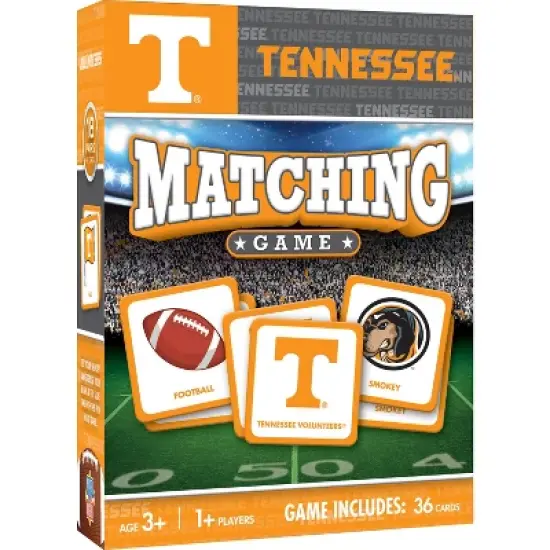 MasterPieces Officially Licensed NCAA Tennessee Volunteers Matching Game for Kids and Families image {1}