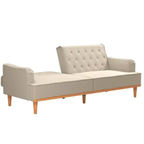Stella Vintage Convertible Sofa Bed Futon - Mr. Kate image {5}