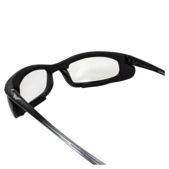 2 Pairs of Global Vision Eyewear Shadow Motorcycle Glasses with Clear, Flash Mirror Lenses image {3}