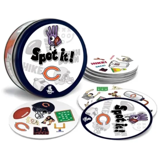 MasterPieces Officially Licensed NFL Chicago Bears Spot It Game for Kids and Adults image {2}