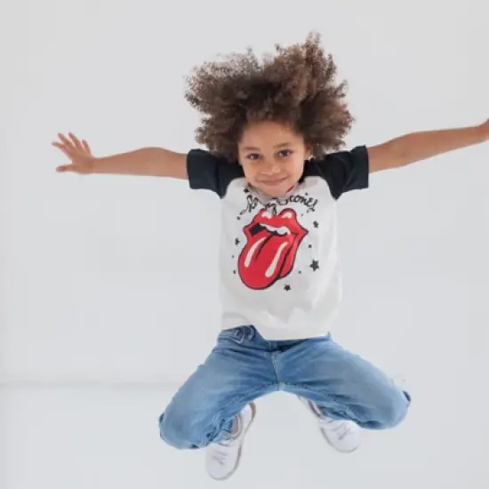 Rolling Stones 3 Pack Raglan Graphic T-Shirts White/Gray/Red image {5}