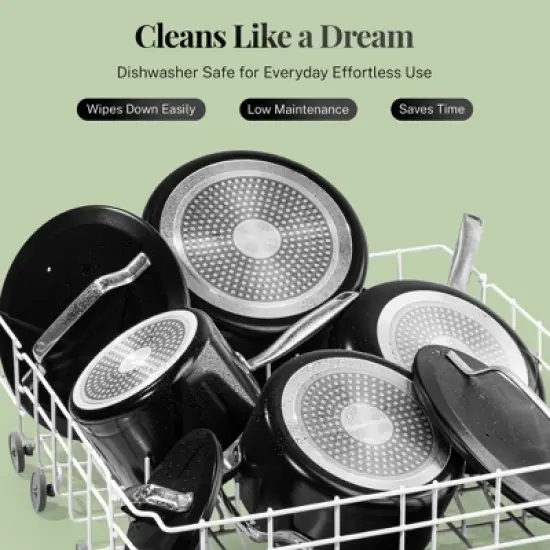 Gotham Steel Modern Collection 4 Qt Ceramic Nonstick Saute Pan with Lid image {5}