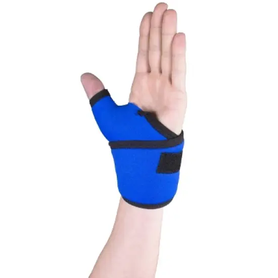OTC Wrist-Thumb Splint, Wrap Style Support, Neoprene image {8}