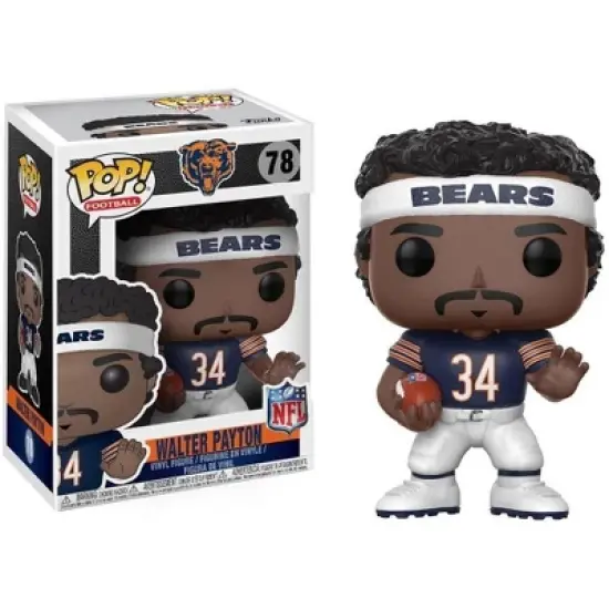 Funko Chicago Bears NFL POP Vinyl Figure: Walter Payton (Home) image {1}