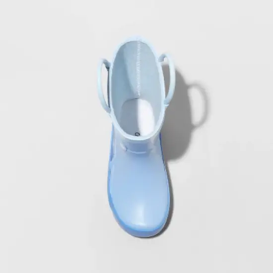 Toddler Boys' Jasper Pull-On Rain Boots - Cat & Jack&trade; Blue image {2}