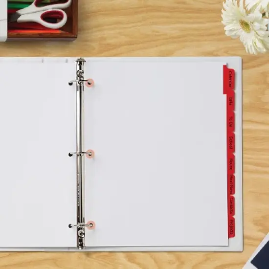 Avery Reinforcement Labels, 1/4", Permanent, 12 Packs (21920) image {2}