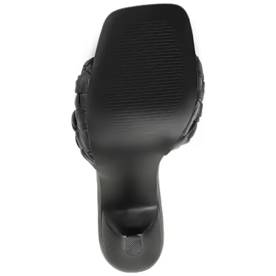 Journee Collection Womens Raquelah Open Toe High Stiletto Pumps image {4}