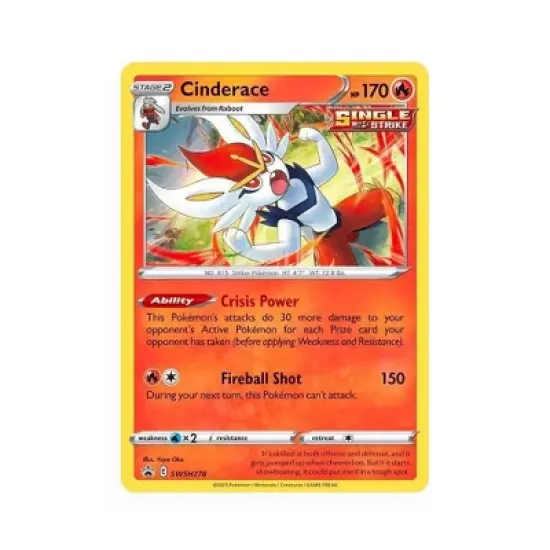 Pokemon Trading Card Game: Crown Zenith Pin Collection Cinderace image {2}