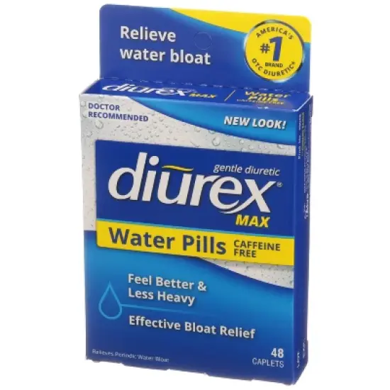 Diurex Max Diuretic Water Pills - 48ct image {2}