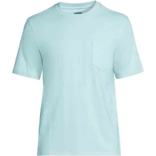 Lands' End Men's Super-T Short Sleeve T-Shirt with Pocket image {15}