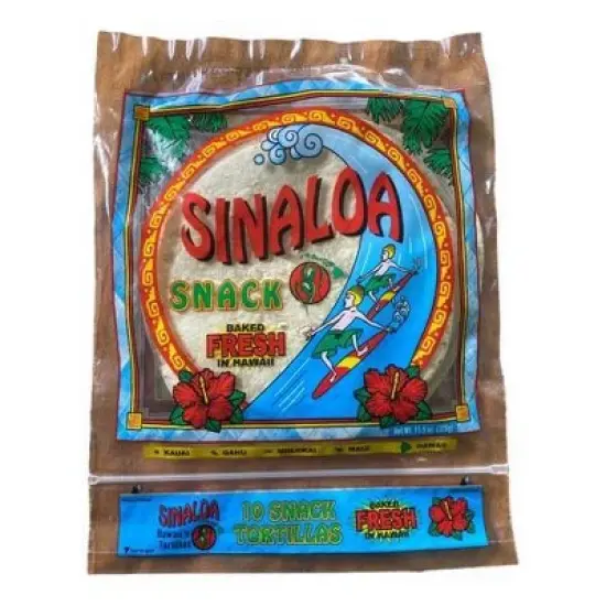 Sinaloa Hawaii Wraps Snack Flour Tortillas - 11.5oz/8ct image {11}