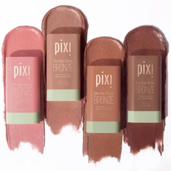 Pixi On The Glow Bronze Tinted Moisturizer Stick Bronzer - 0.6oz image {7}