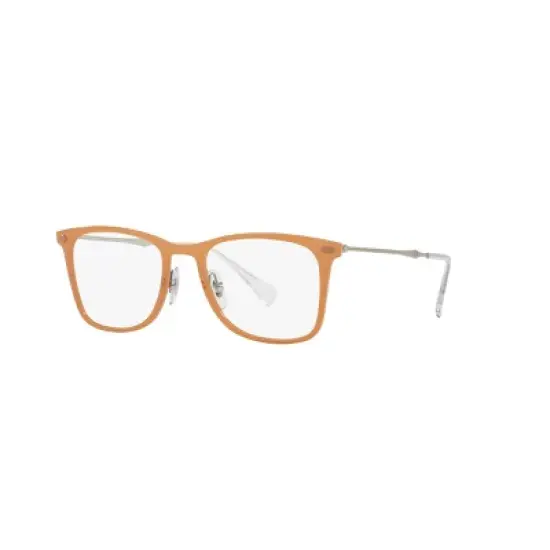 Ray-Ban RB7086 49mm Gender Neutral Square Eyeglasses - prescription-ready image {6}