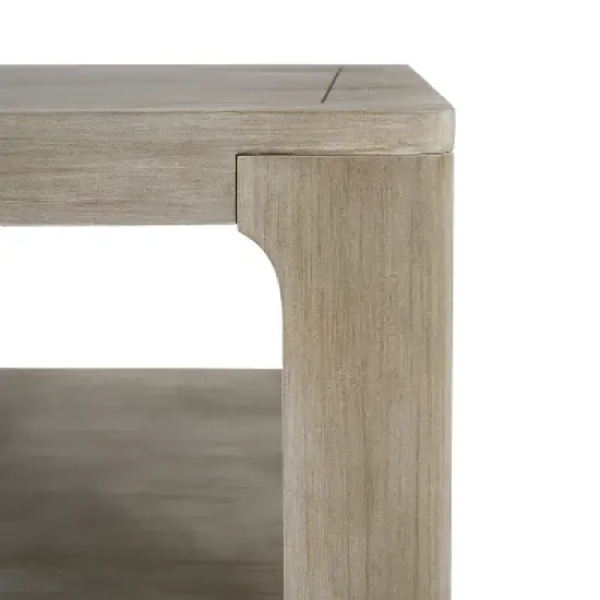 Christopher Knight Home Cletes Indoor Modern Double Layers Design Square Coffee Table image {7}