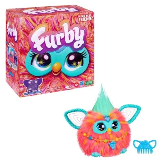 Furby Coral Interactive Plush Toy image {8}