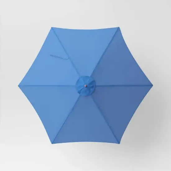 9'x9' Market Patio Umbrella - Light Wood Pole - Threshold&trade; image {3}