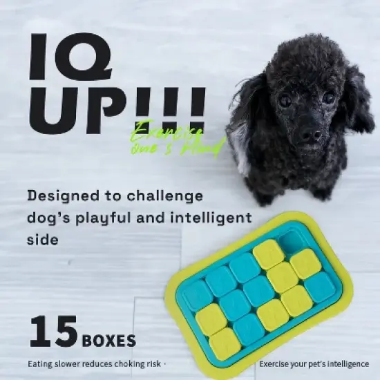 Allforpaws Interactives Dog Puzzle Toys Mentally Stimulating Treat Dispenser for Training Starter image {1}