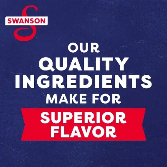 Swanson 100% Natural Gluten Free 50% Less Sodium Beef Broth - 32oz image {7}