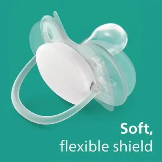 Avent Philips Ultra Soft Pacifier 6-18 Months - Misty Dawn/Silk Beige - 4pk image {4}