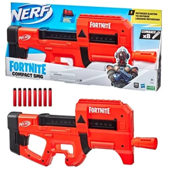 NERF Fortnite Compact SMG Motorized Dart Blaster image {2}