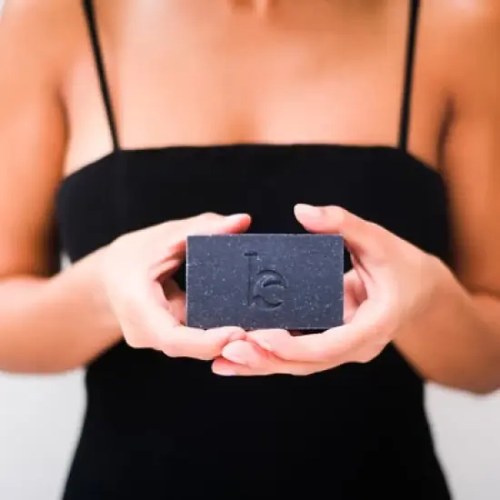 Beauty by Earth Charcoal Bar Soap for Face image {1}