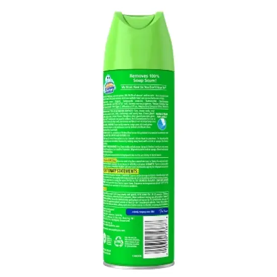 Scrubbing Bubbles Rainshower Scent Bathroom Grime Fighter Disinfectant Aerosol - 20oz image {2}