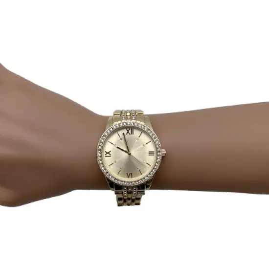 Olivia Pratt Everyday Rhinestones Elegant Look Women Watch image {3}