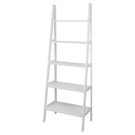 5 Shelf Ladder Bookcase - Flora Home image {8}