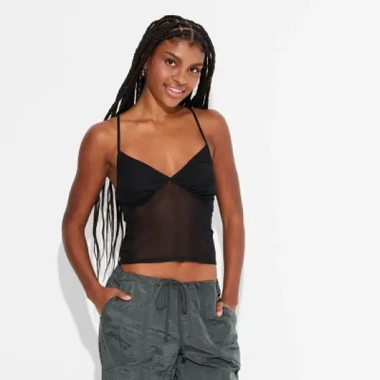 Women's Mesh V-Neck Tank Top - Wild Fable&trade; image {1}