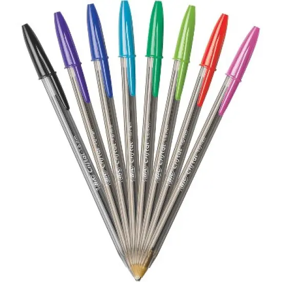 BIC Cristal Xtra Bold Stick Ballpoint Pen  Bold 1.6mm  Assorted Ink/Barrel  24/Pack MSBAPP241AST image {2}