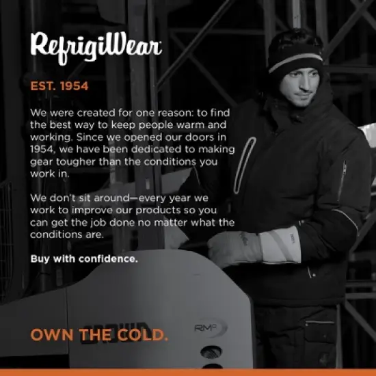 RefrigiWear Double Layer Acrylic Knit Black Winter Headband image {4}