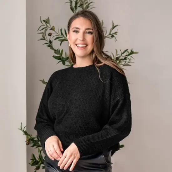 Women's Warm Hugs Drop Sleeve Sweater - Cupshe image {2}