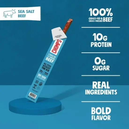 Chomps Sea Salt Beef Stick - 1.15oz image {2}
