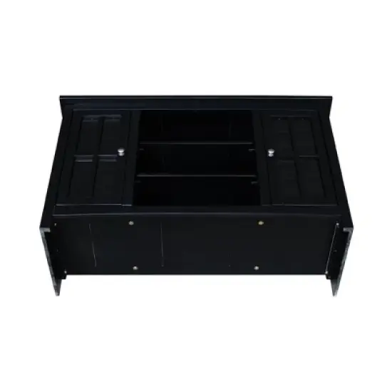 TV Stand for TVs up to 52" with 2 Doors - International Concepts image {11}