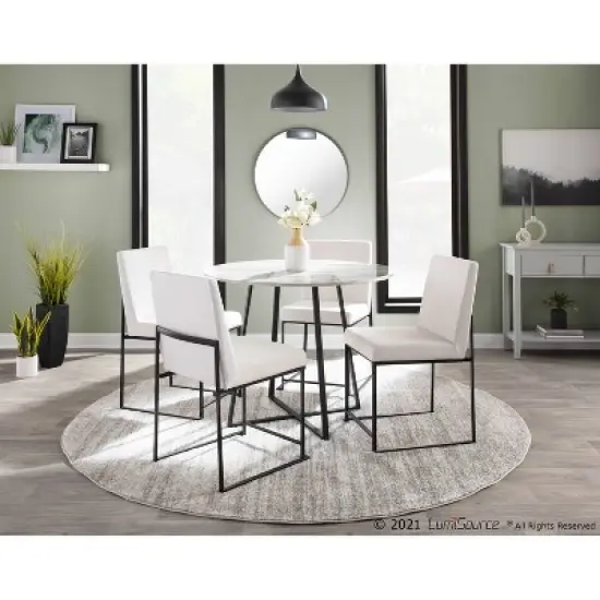 Set of 2 High Back Fuji Dining Chairs image {9}