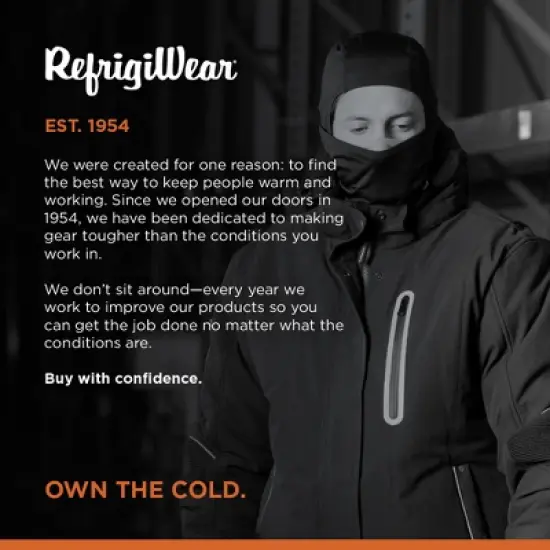 RefrigiWear 4-in-1 Stretch Knit Convertible Balaclava Face Mask, One Size image {3}