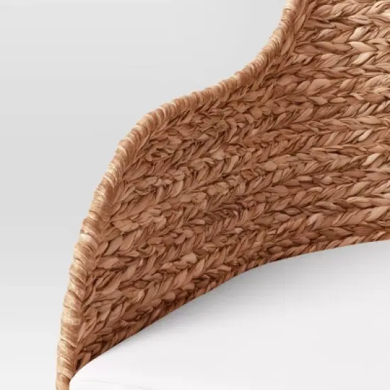 Landis Woven Backed Dining Chair with Cushion Natural - Threshold&trade; image {4}