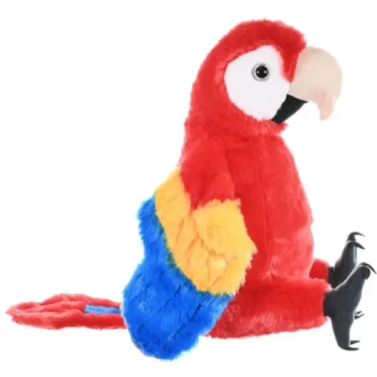 Wild Republic Cuddlekins Scarlet Macaw Stuffed Animal, 12 Inches image {3}