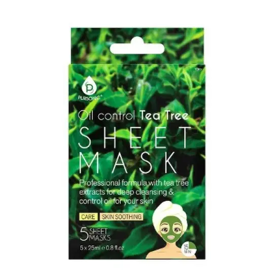 Pursonic Oil Control Tea Tree Sheet Mask image {3}
