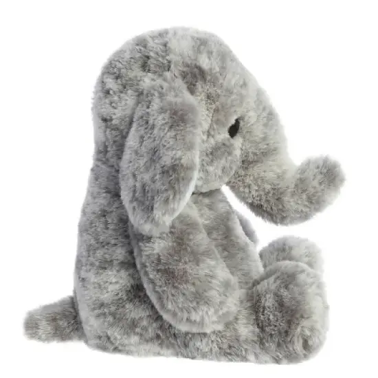 ebba Emery Elephant 9" Emery Pink Grey Stuffed Animal image {2}