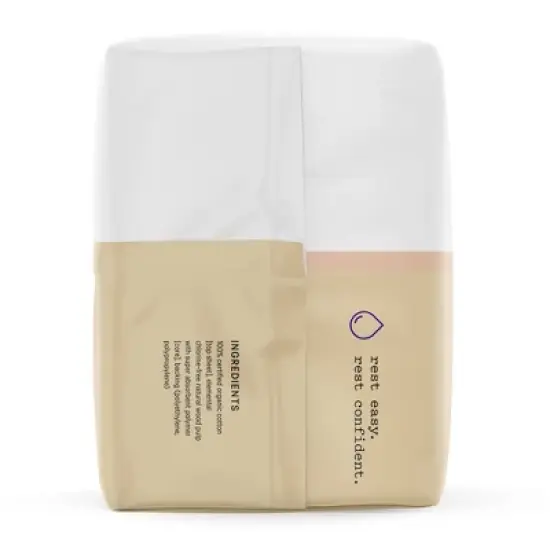 The Honey Pot Company, Non-Herbal Overnight Incontinence Pads with Wings, Organic Cotton Cover - 16ct image {6}