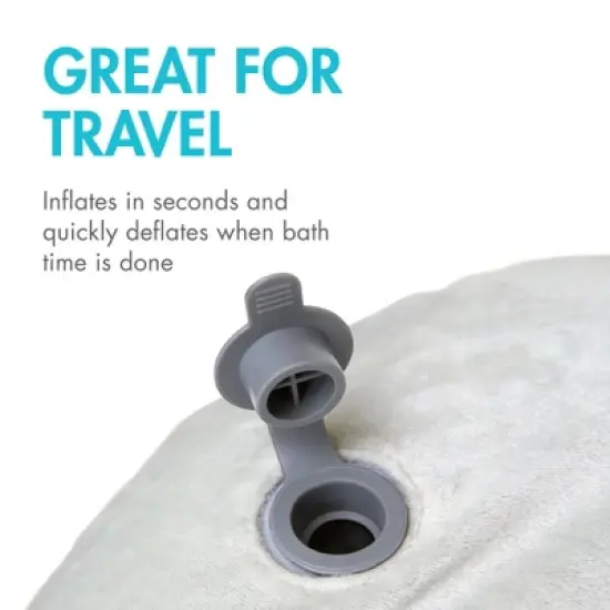 Boon PUFF Inflatable Baby Bather image {6}