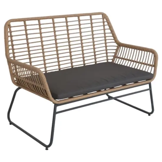 Northlight 4-Piece Kingstown Rattan Outdoor Patio Conversation Set with Cushions image {2}