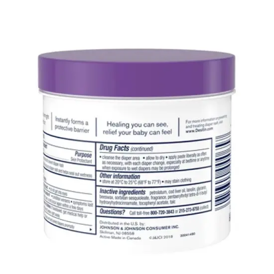 Desitin Maximum Strength Baby Diaper Rash Cream with Zinc Oxide - 16oz image {5}