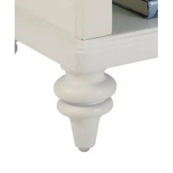 Home Bermuda Nightstand White/Espresso - Home Styles image {4}