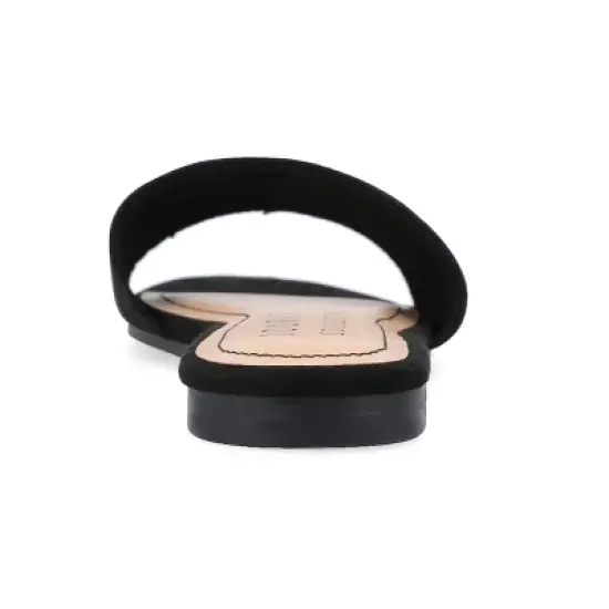 Journee Collection Womens Kolinna Tru Comfort Foam Slip On Slide Flat Sandals image {2}