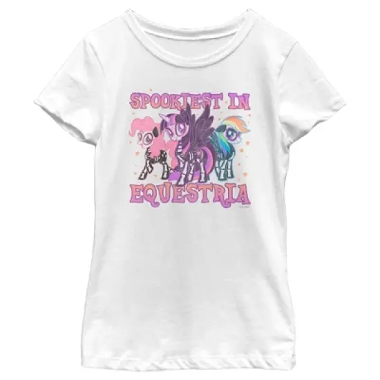 Girl's My Little Pony Halloween Trio Spookiest in Equestria T-Shirt image {6}