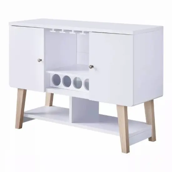 Sfax 4 Bottle Buffet Server White - miBasics image {3}