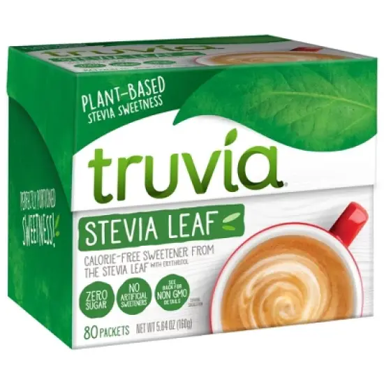 Truvia Original Calorie-Free Sweetener from the Stevia Leaf - 80 packets/5.64oz image {8}